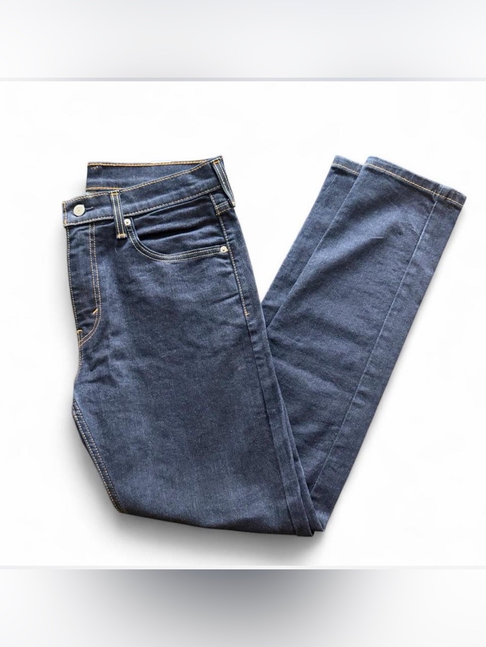 Levi's Slim Jeans in Dark Blue Denim